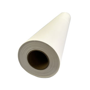 Rollo de tela de lona de poliéster blanco de inyección de tinta barata de gran formato 100gsm - Product Image 5