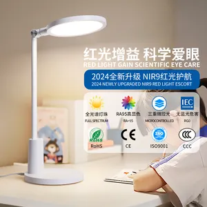 Red Light Gain Technology Smart Kids Reading Study Dimming Eye Protection Touch Control Study RG0 Modern Led Desk Table Lamps