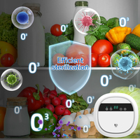Mini générateur d'ozone électrolytique avec écran tactile intelligent et contrôle par application, machine de nettoyage des fruits et légumes