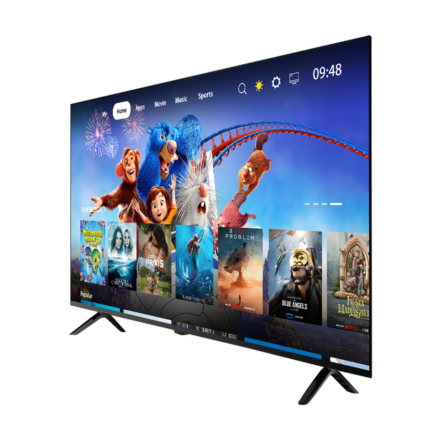 Factory Directly Sale 65inch Smart TV Flat Screen 4K Ultra HD Display 65 75 85 Inch LED TV Television