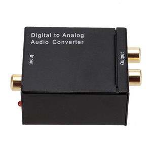 Convertidor de Audio Digital a Analógico, Señal de Fibra Óptica Toslink <span class=keywords><strong>Coaxial</strong></span> a <span class=keywords><strong>Decodificador</strong></span> de Audio RCA R/L con <span class=keywords><strong>Cable</strong></span> USB y Adaptador de Corriente - Product Image 5