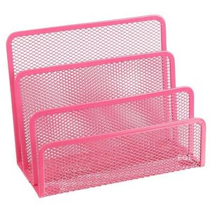 Oferta Especial: Organizador de Escritorio de Malla Metálica de 3 Secciones, Bandeja para Cartas, Porta Cartas, Color Personalizado, Suministros de Oficina al Mejor Precio - Product Image 4