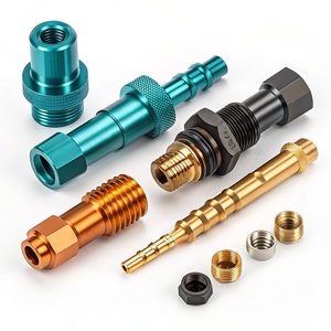 Piezas de Aluminio, Latón y Cobre Anodizadas en Color, Mecanizadas por CNC de Mocell - Fresado y Mecanizado OEM - Product Image 3