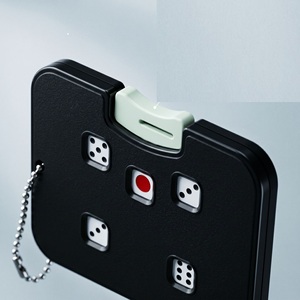 Portable Plastic Dice Press Board Game <b>Bar</b> Accessory Stress Relief Toy Mechanical Card Holder EDC Party Gift - Product Image 3