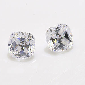 Piedra Suelta de Circonita Cúbica con Corte Cojín de 4.5mmx4.5mm 10mmx10mm, Calidad 6A - Product Image 2
