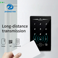 Lector de Control de Acceso para Elevador, Teclado con Contraseña, 13.56MHz, Multi Interfaz RS232 RS485 UART, Lector de Tarjetas RFID con Código QR Wiegand