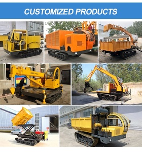 Crawler Dumper 5 TẤN-12 tấn mini <span class=keywords><strong>loader</strong></span> xe tải với vật lộn xô cẩu cho xây dựng - Product Image 4