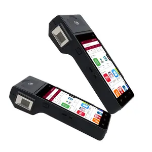 फैक्टरी बिक्री 5.5 इंच मोबाइल स्कैनर और Entey हाथ में एंड्रॉयड के साथ कार्ड रीडर पीओएस टर्मिनल