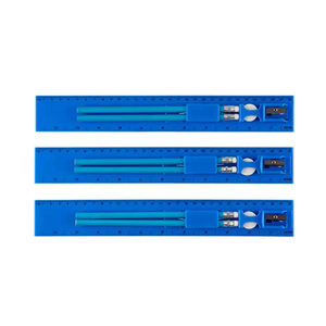 Biểu Tượng Tùy Chỉnh 30Cm Cai Trị Tẩy Văn Phòng Phẩm Thiết Lập Với Bút Chì Mài - Product Image 5