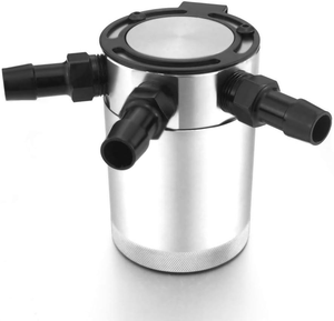 Filtro de aceite de <span class=keywords><strong>3</strong></span> puertos, piezas universales para coche, deflector compacto, filtro de aceite de <span class=keywords><strong>3</strong></span> puertos, lata de captura, <span class=keywords><strong>2</strong></span> entradas, 1 salida, entrada de aire, recuperación de residuos - Product Image 5