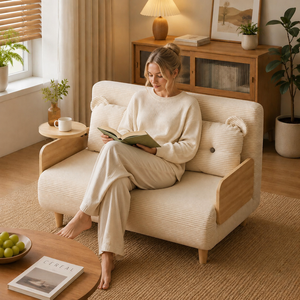 Venta Directa de Fábrica, <span class=keywords><strong>Sofá</strong></span> <span class=keywords><strong>Cama</strong></span> Convertible Moderno y Plegable 3 en 1, para Comedor, Salón, Dormitorio Pequeño, Estudio, VLranlife - Product Image 1