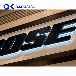 Daco dấu hiệu cao cấp <span class=keywords><strong>LED</strong></span> signage kênh backlighting thiết kế miễn phí IP65 không thấm nước 3-năm bảo hành cho cửa hàng khách sạn hướng - Product Image 4