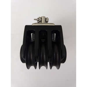 Master BP-0612F Three-Wheel/ Rotary/ Rope-Clamping Bearing Pulley 60mm Wheel Diameter 12mm Wire Diameter for <b>Marine</b> <b>Hardware</b> - Product Image 3