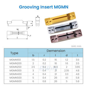 BWIN ، MGMN ، MGMN400 MGMN200 MGMN300 MGMN ، MGMN من كربيد إدراج الحز الداخلي - Product Image 3