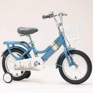 Vente en gros Vélo pour enfants en acier de 12 ''14'' 16 ''18'' pour garçons et filles Style sport avec roues d'entraînement Pédale ordinaire - Product Image 3