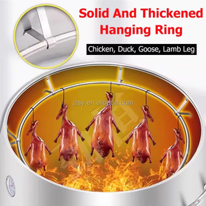 Máquina de pollo asado al horno de pato de Pekín de carbón de Gas eléctrica comercial - Product Image 4