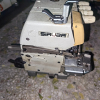 Machine à coudre à plat Sirubas 747F de haute qualité, marque Guangdong, usage domestique, moteur 4500 points/min, épaisseur 13 mm, occasion