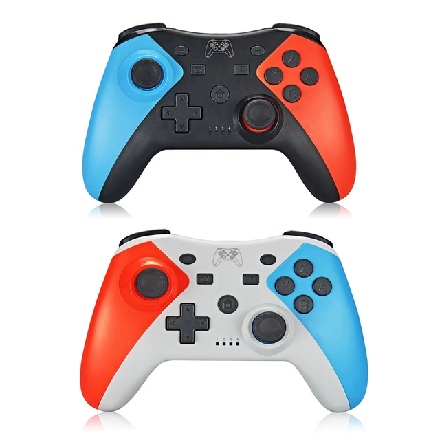Wireless BT Gamepad for Nintendo Switch Dual Shock Vibration Joypad Wake-up for Nintendo Switch Pro Controller S9 Joystick
