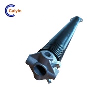 Ressort de torsion en acier industriel robuste Caiyin avec épaisseur et couleur personnalisables pour porte de garage