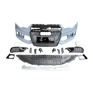 Bumper For High Quality Auto Body Kit For Audi A6 C7 RS6 Style Front Bumper With Grill All Accessory 2012 2013 2014 2015