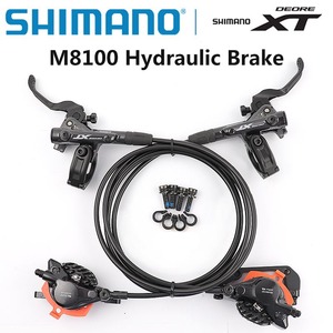 Grupo de Transmisión <span class=keywords><strong>SHIMANO</strong></span> <span class=keywords><strong>DEORE</strong></span> <span class=keywords><strong>XT</strong></span> M8100 de 12 Velocidades para Bicicleta de Montaña, Cassette 12s 10-51T MS, Desviador Trasero M8100, Frenos Ice, Piezas Originales - Product Image 4