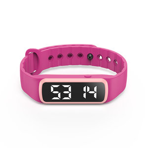 Smartwatch fitness tracker sport contapassi orologio da polso smart 3d sentitevi liberi di mescolare e abbinare il colore del braccialetto - Product Image 5