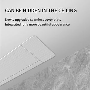 110 Inch Embedded Hidden <strong>Ceiling</strong> <strong>Projector</strong> <strong>Screen</strong> for Home Use HD Electric Remote Control Lifting Anti-light <strong>Projector</strong> <strong>Screen</strong> - Product Image 2