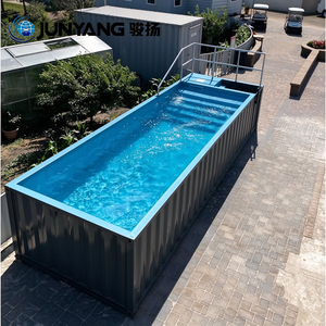 Piscina de Contenedor Personalizada de Lujo de 20 pies, Apta para Hoteles y Villas, Uso en Exteriores - Product Image 4