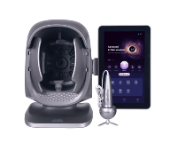 Analizador de Piel Comercial X3Pro, Prueba de Uniformidad del Protector Solar, 4 Modos de Comparación, Analizador de Piel y Cuero Cabelludo 3D con IA, Escáner Facial Inteligente