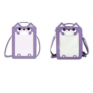 Venta al por mayor Personalizar ITA fabricante de bolsas Pin Display Bolsas personalizadas mochila al aire libre para las mujeres