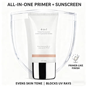 Crema idratante colorata OEM OEM acido ialuronico idratante senza olio <span class=keywords><strong>Spf</strong></span> <span class=keywords><strong>30</strong></span> 50 - Product Image 5