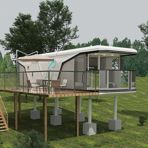 บ้านสำเร็จรูปสมัยใหม่แบบถอดประกอบได้ บ้านคอนเทนเนอร์เคลื่อนที่ขนาดเล็กอัจฉริยะ บ้านแคปซูลอีโค Ch-y5 บ้านแคปซูลอีโค - Product Image 1
