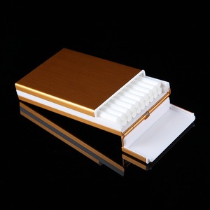 Phụ Nữ Chất Lượng Cao <span class=keywords><strong>Slim</strong></span> 20 Chiếc Hộp Đựng Thuốc Lá Nhôm Hộp Đựng Thuốc Lá Tùy Chỉnh Cho Thuốc Lá Mỏng - Product Image 5