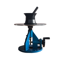 Stable Performance Manual Hand Operated Cement Mortar Flowability Table Apparatus for Sale Cement Mortar Fluidity Tester