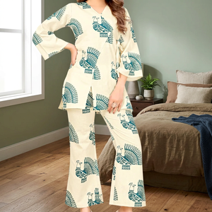 Indian Boutique High on Demand Pure Cotton <b>Printed</b> Cord Set for Women Girls Party Wear <b>Office</b> Wear Trendy Highest Selling - Product Image 3