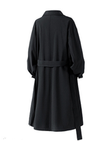 Trench-coat mi-long pour homme, nouveau style automne 2026, marque de mode américaine, tenue décontractée