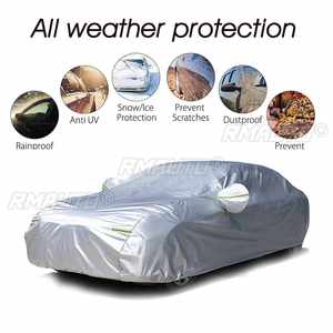 Housse de voiture universelle intégrale, anti-neige, 2 couches épaisses, protection contre la glace et le gel, imperméable, anti-poussière, pour berline - Product Image 2