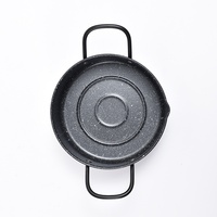 Wajan Gas induksi ringan, Aksesori dapur rumah tangga Universal, penggorengan kecil kompatibel antilengket datar Modern