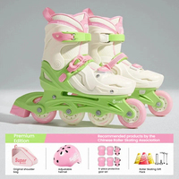 Patins à roulettes en gros d'usine pour enfants et adultes débutants, avec roues verrouillables, monorang, support monobloc épaissi, patins plats