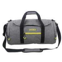 Sac de sport de grande capacité 40L, fermeture éclair, tissu cationique durable, imperméable, sac de voyage de week-end multifonction, sac à main