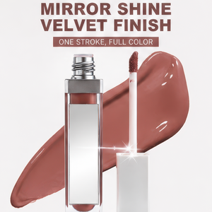 Brillo Labial Natural de Larga Duración de Marca Privada con Tira de Luz LED y Espejo para un Look Natural Diario - Product Image 1