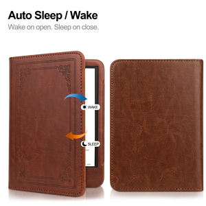 Étui de protection magnétique fin et élégant en cuir PU Bojin pour <span class=keywords><strong>Kindle</strong></span> Paperwhite 12e génération 7 pouces 2024, protection parfaite, mise en veille automatique - Product Image 2