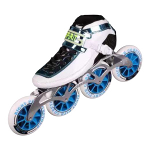 Patines de velocidad profesionales EACH con ruedas de 110 mm, bota de patín de fibra de carbono para hombres adultos NS-146, patines de velocidad NS-146 Inli - Product Image 5