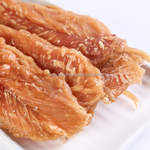 Shopify Hot Sale 100g 400g 1 kg Packt asche Gefrier getrocknete Hühner brust <span class=keywords><strong>Jerky</strong></span> für Hunde Katzen - Product Image 1