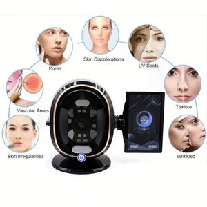 เครื่องวิเคราะห์ผิว 3 มิติ AI อัจฉริยะรุ่นใหม่ ได้รับการรับรองมาตรฐาน CE กล้อง 12MP HD สแกนเนอร์ใบหน้าแบบหลายสเปกตรัม กระจกวิเศษตรวจสอบสภาพผิว รองรับ OEM ODM - Product Image 2