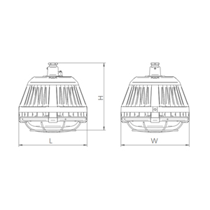 Lámpara LED Todo en Uno a Prueba de Explosiones <span class=keywords><strong>Philips</strong></span> - para los Sectores del Petróleo, Químico y Energético BY950P LED50 L-B/CW LG - Product Image 5