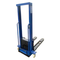 Hochwertiger Selbsthub-Stapler Halbelektrischer Manueller Handstapler Selbstladender Gabelstapler Palettenstapler 1,5 Tonnen 2 Tonnen