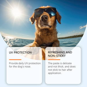 Crème de protection pour le nez des chiens - Protection UV pour animaux de compagnie en extérieur, beurre de karité avec vitamine E, soin doux - Product Image 2