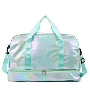 Hot Sale Large Capacity Multifunctional Laser Design <b>Foldable</b> Gym <b>Bag</b> Wet Dry Separation Sports <b>Travel</b> <b>Bag</b> - Product Image 4