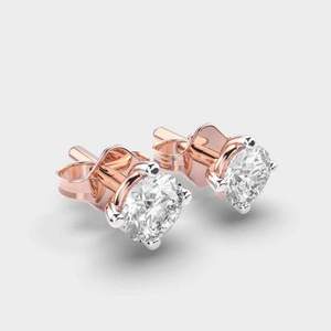 Diamond Stud <b>Earrings</b> 925 Sterling Silver Luxury <b>Fine</b> Jewelry for Women Anniversary Party Everyday Fashion - Product Image 3